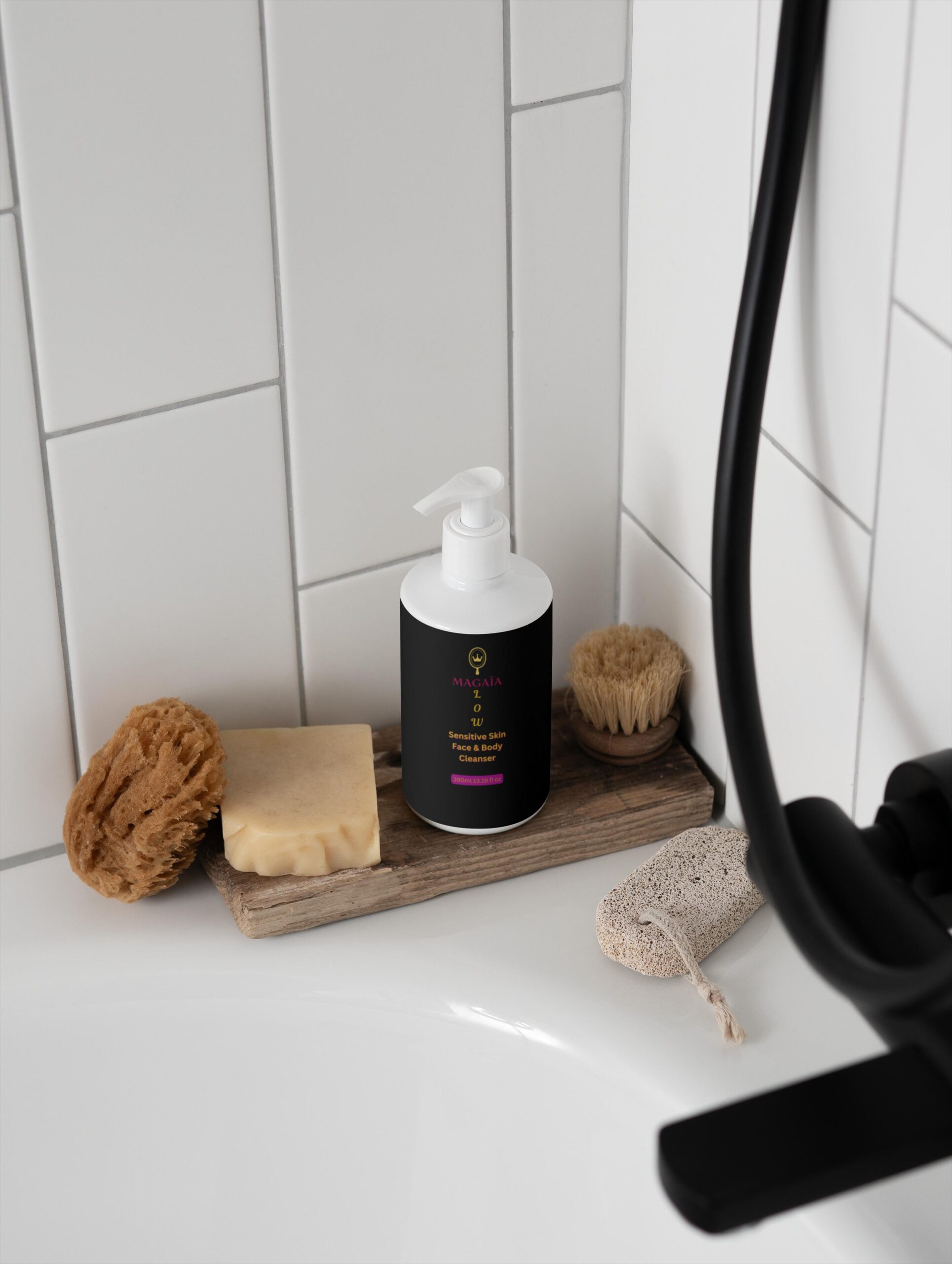 Sensitive Skin Face & Body Cleanser - Image 3